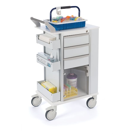 Omnimed OMNI ENHANCED PHLEBOTOMY CART 5" CASTERS 351008